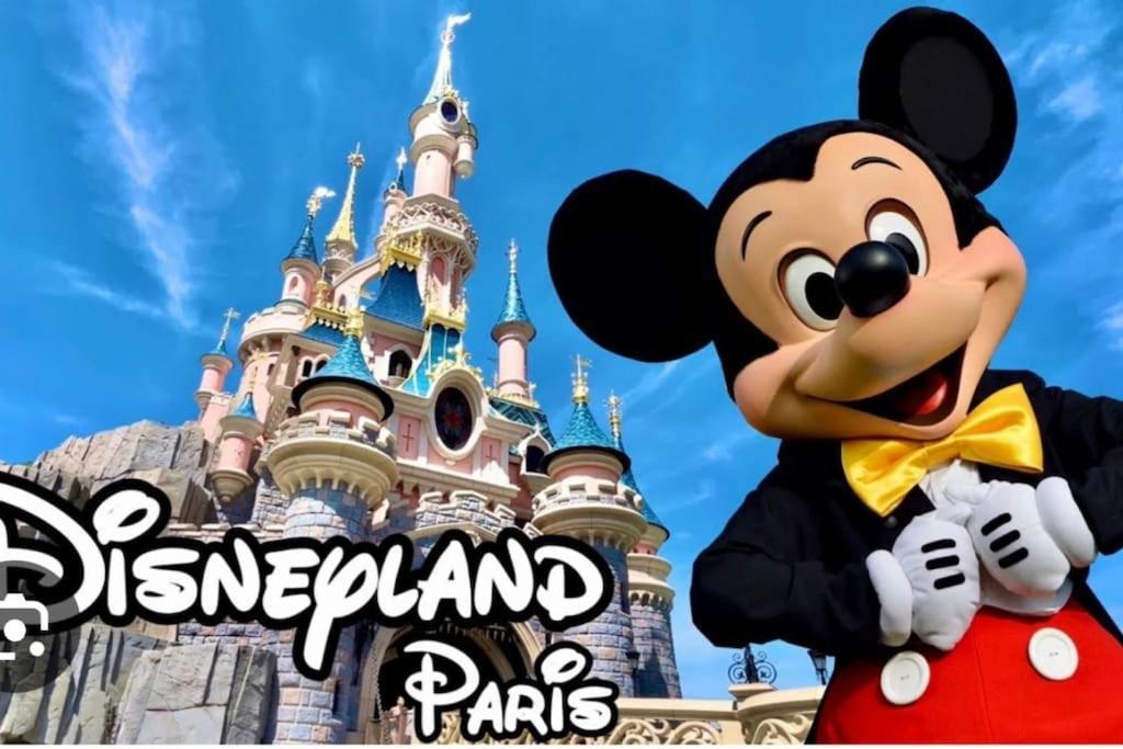 Studio 1Piece Cosy Paris-Disney Vaires-sur-Marne Exteriör bild